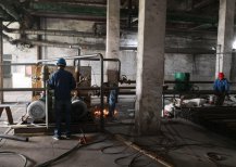 淄博某熱電企業(yè)1X130TH運(yùn)行鍋爐清洗